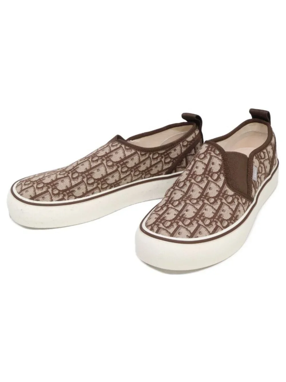 Dior Oblique Jacquard Slip Ons Slippers